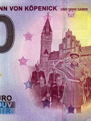 0-Euro Schein Hauptmann von Köpenick 2. Auflage